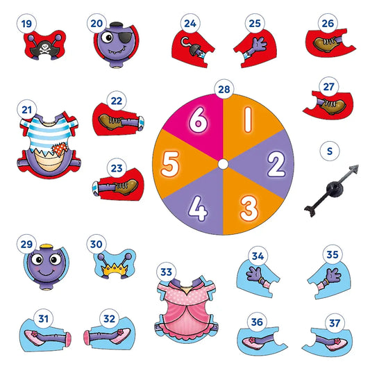 Orchard Toys Build a Beetle Mini Game Misplaced Pieces 1