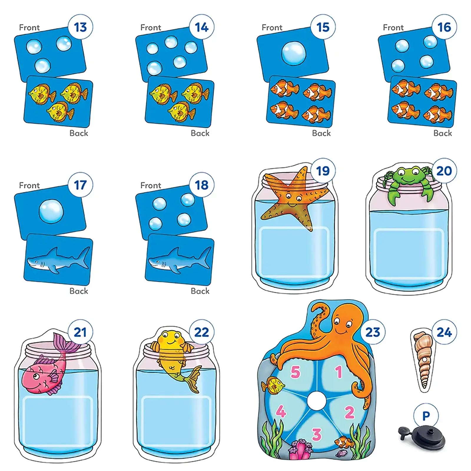 Orchard Toys Catch and Count Game Misplaced Pieces 1