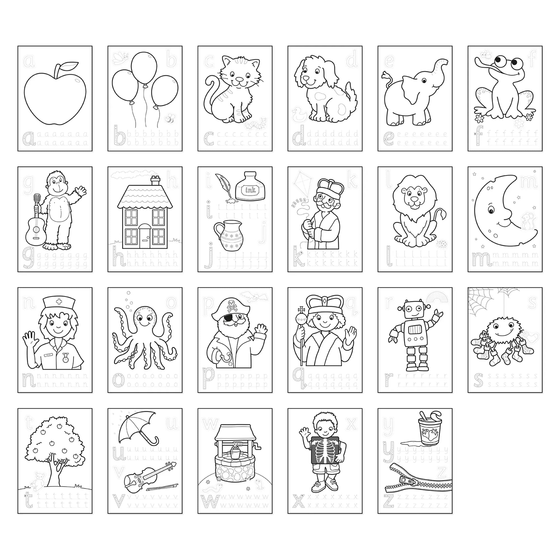 Orchard Toys ABC Colouring Book 1