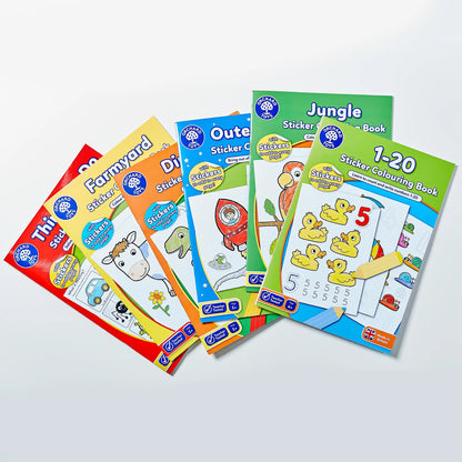 Orchard Toys 1-20 Colouring Book 4