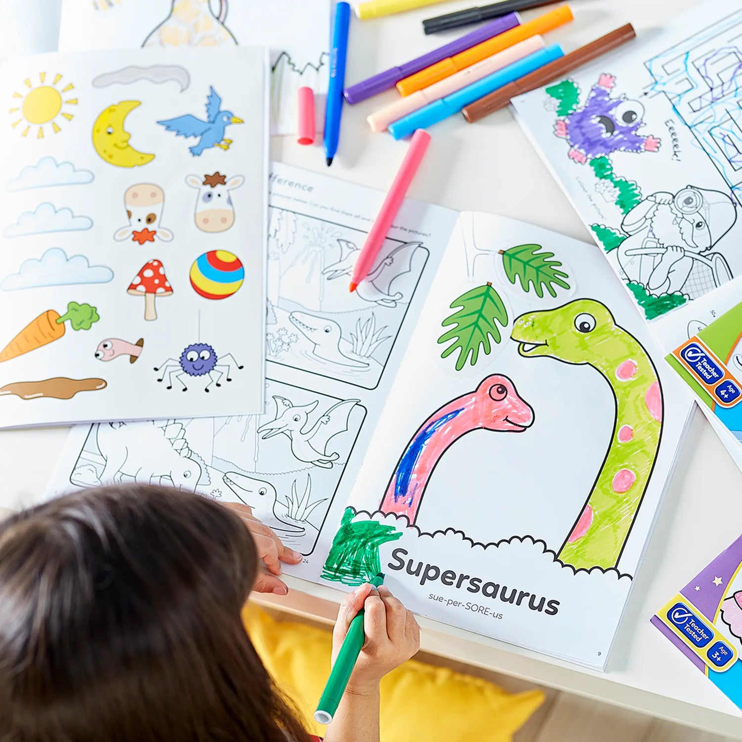 Orchard Toys Dinosaurs Colouring Book 1