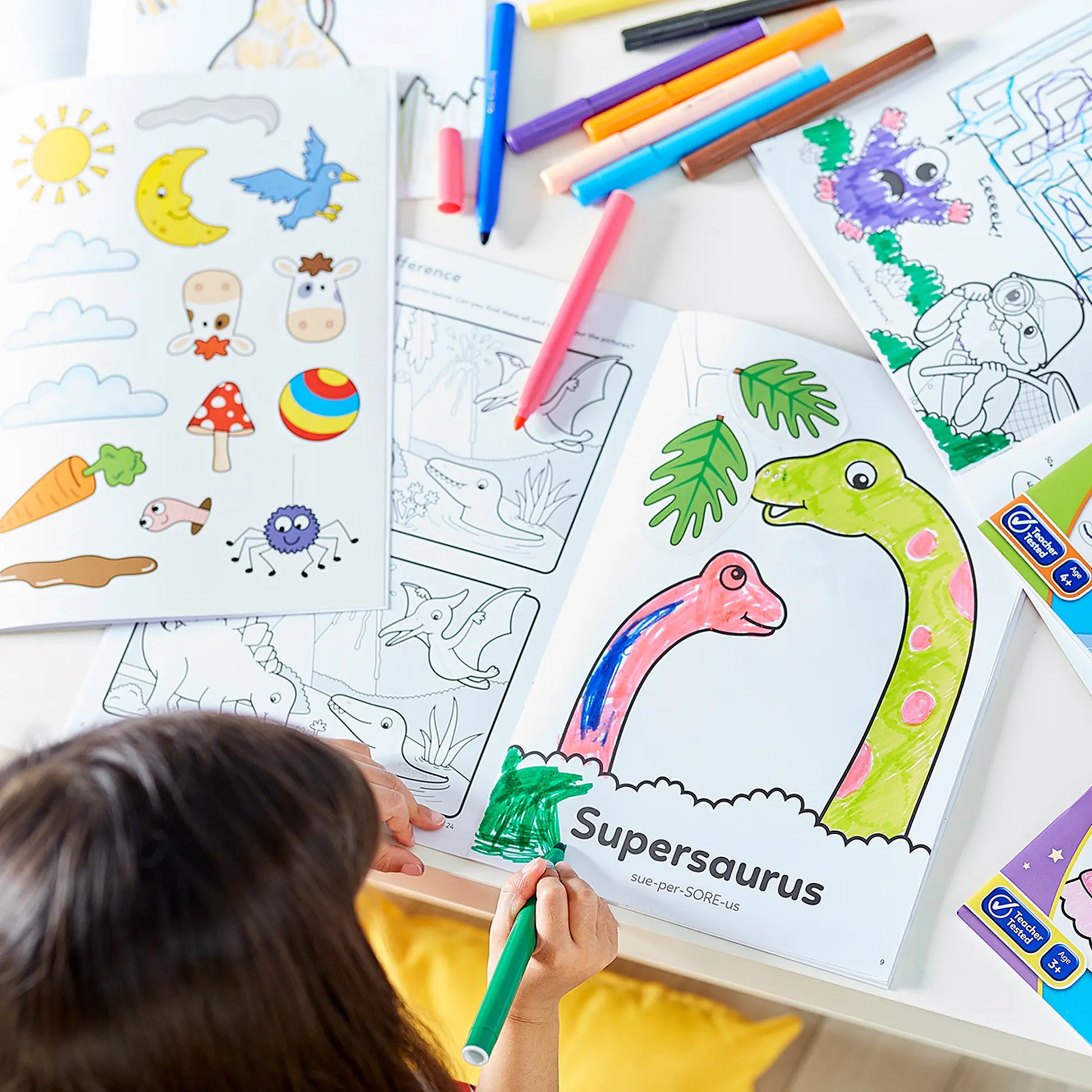 Orchard Toys Dinosaurs Colouring Book 1