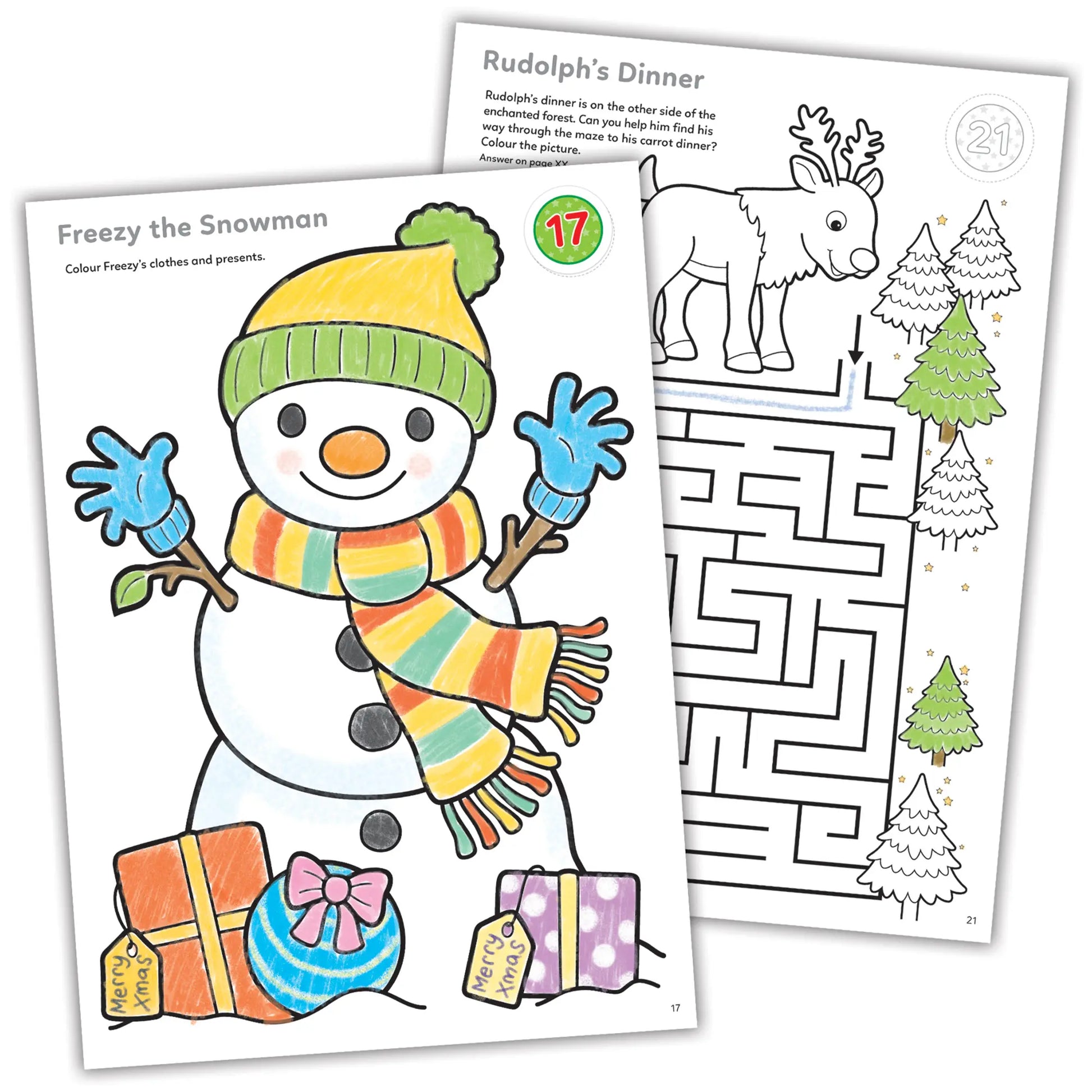 Orchard Toys Countdown to Christmas Activity Book 1