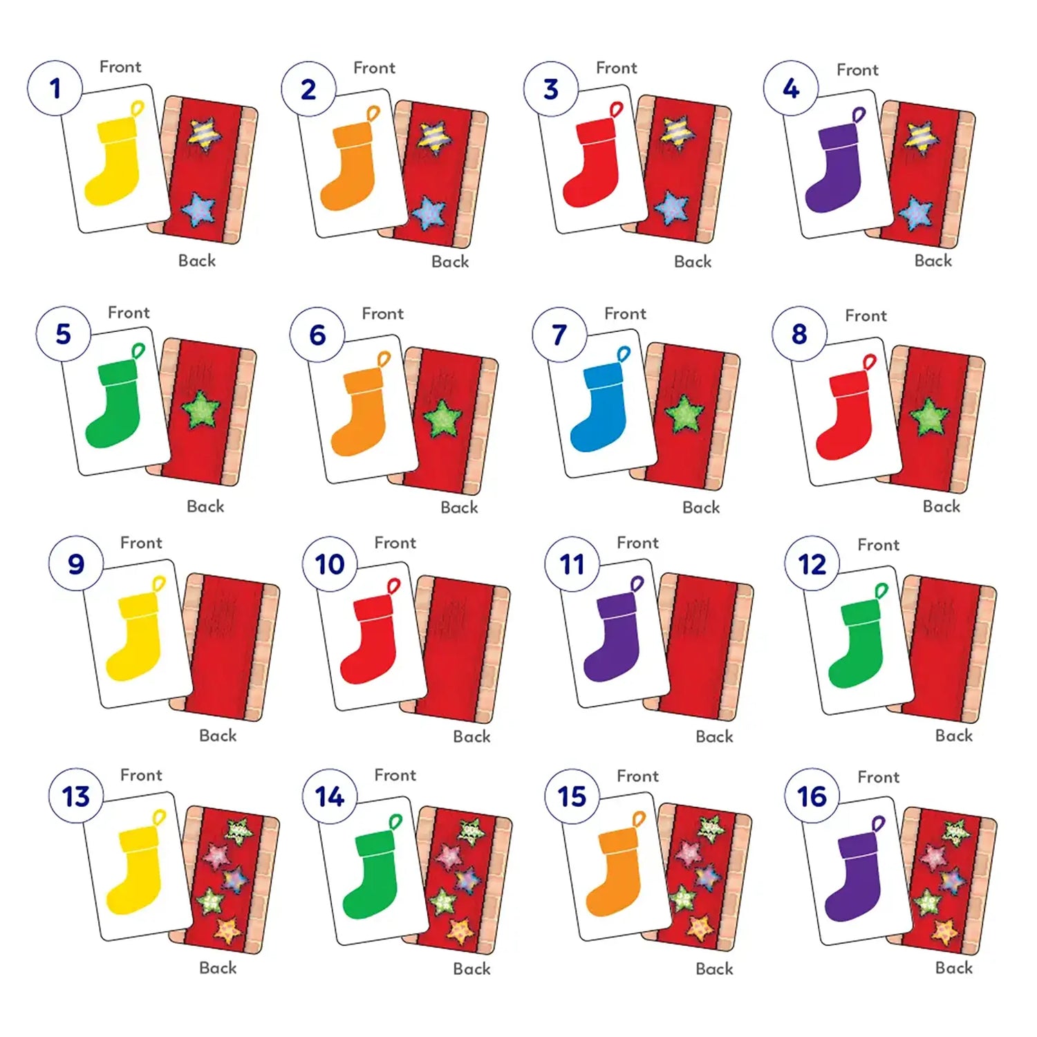 Orchard Toys Christmas Counting Game Misplaced Pieces 68
