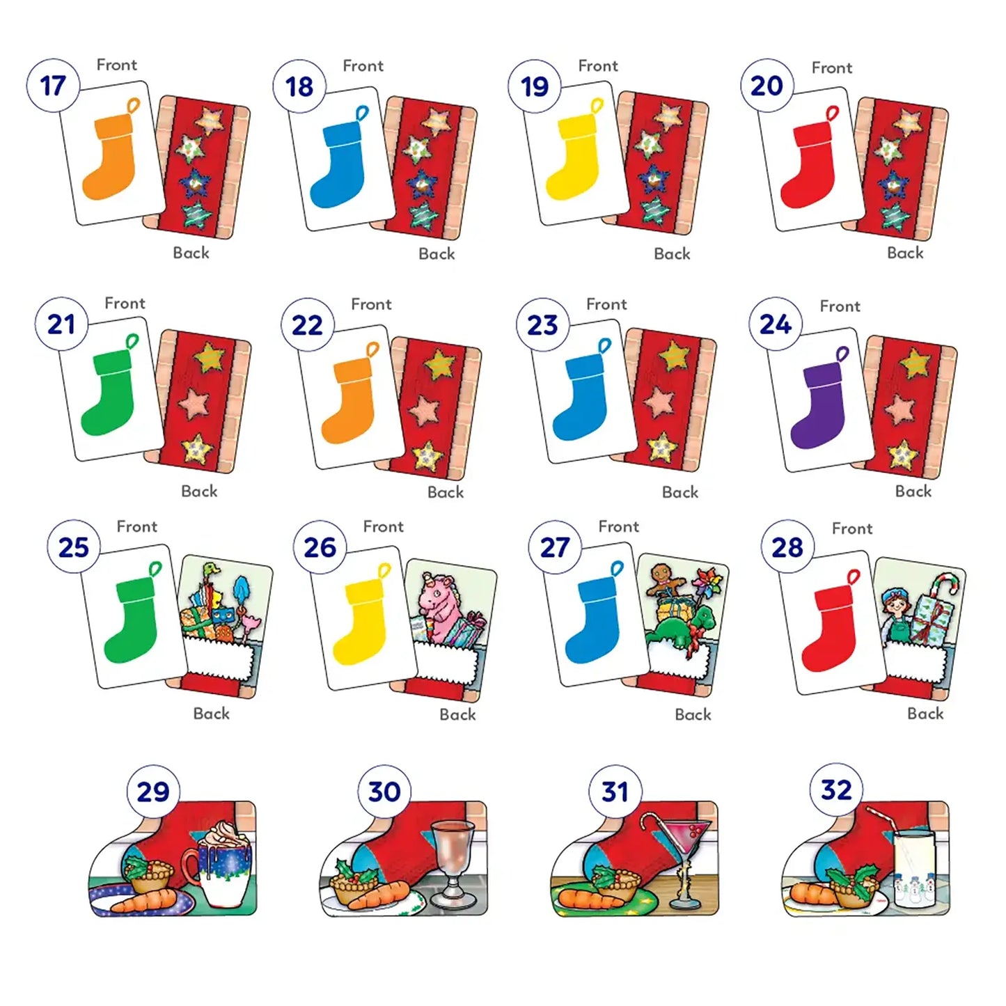 Orchard Toys Christmas Counting Game Misplaced Pieces 1