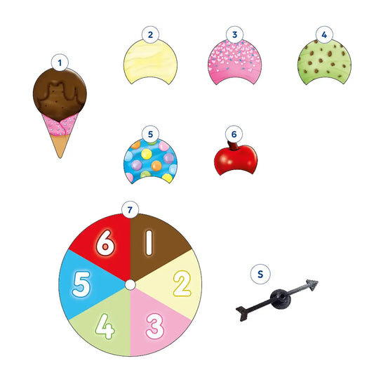 Orchard Toys Counting Cones Game Misplaced Pieces 50
