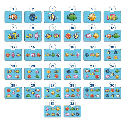 Orchard Toys Counting Fish Game Misplaced Pieces 67
