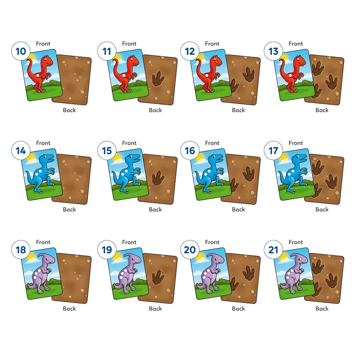 Orchard Toys Dinosaur 3 In A Box Misplaced Pieces 1