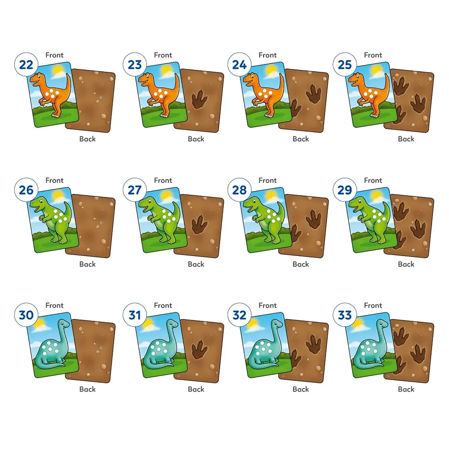 Orchard Toys Dinosaur 3 In A Box Misplaced Pieces 2