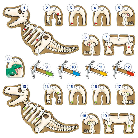 Orchard Toys Dinosaur Dig Misplaced Pieces 61