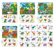 Orchard Toys Dinosaur Lotto Game Misplaced Pieces 25