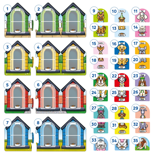 Orchard Toys Doggy Doggy Woof Woof Misplaced Pieces 87