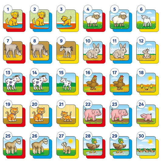 Orchard Toys Farmyard Families Misplaced Pieces 66