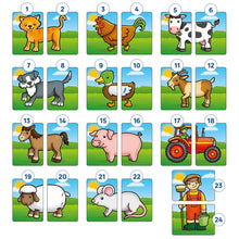 Orchard Toys Farmyard Heads and Tails Game Misplaced Pieces 181