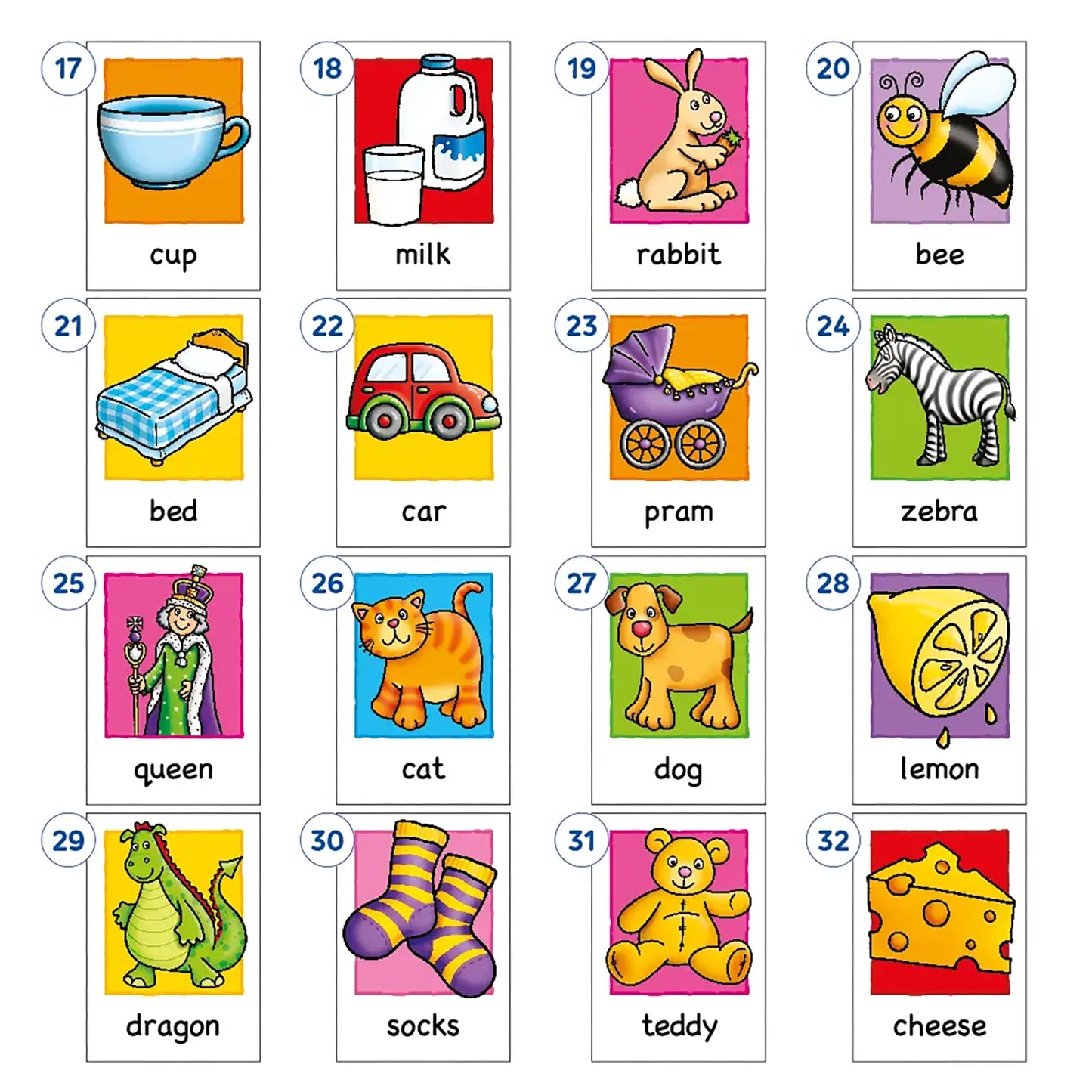 Orchard Toys Flashcards Misplaced Pieces 1