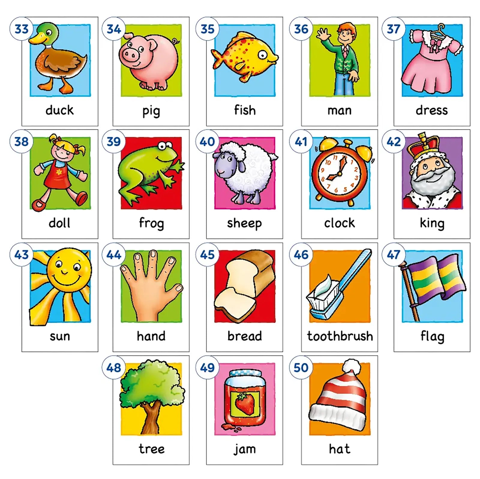 Orchard Toys Flashcards Misplaced Pieces 2