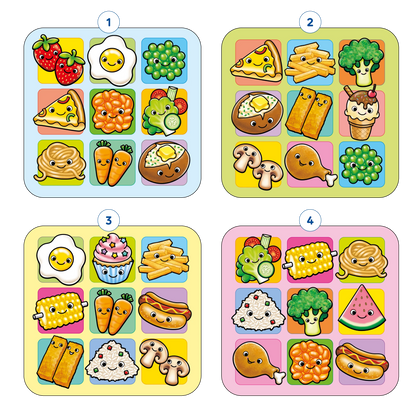 Orchard Toys Fun Food Bingo Misplaced Pieces 305