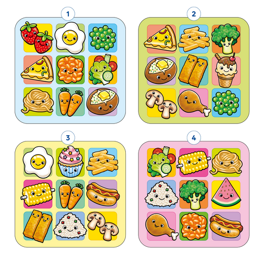 Orchard Toys Fun Food Bingo Misplaced Pieces 305