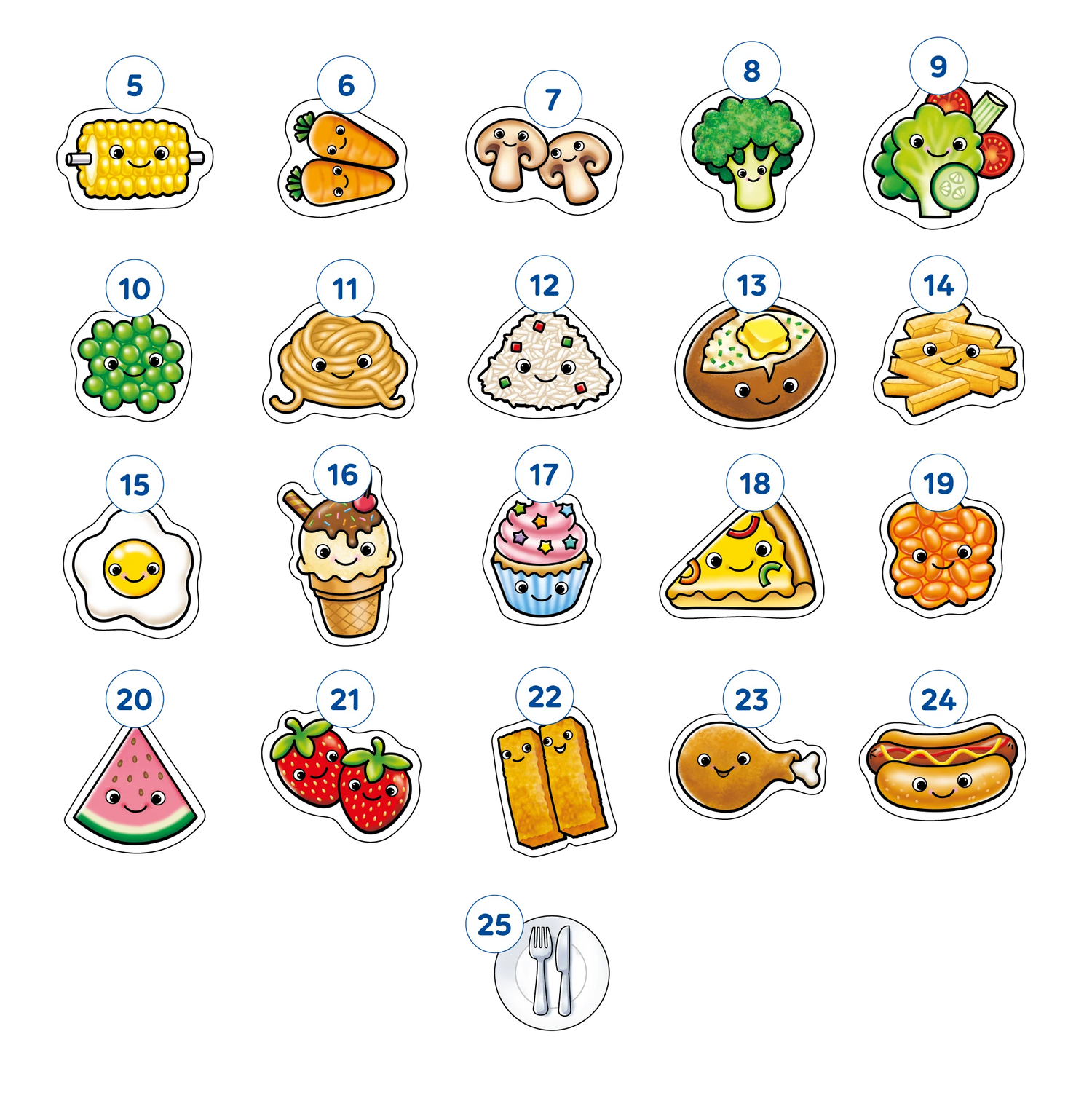 Orchard Toys Fun Food Bingo Misplaced Pieces 1