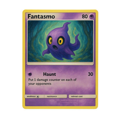 Fantismo Single Ghost Card