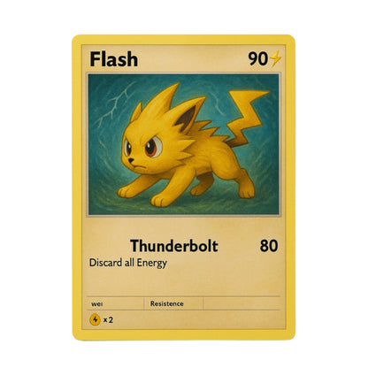 Fantasmo Cards - Flash Single Card