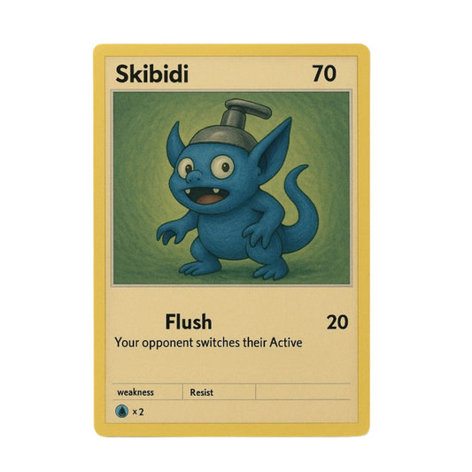 Fantasmo Cards - Skibidi Single Card
