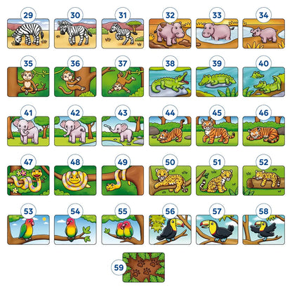 Orchard Toys Jungle 3 In A Box Misplaced Pieces 1