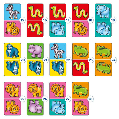 Orchard Toys Jungle Dominoes Game Misplaced Pieces 1