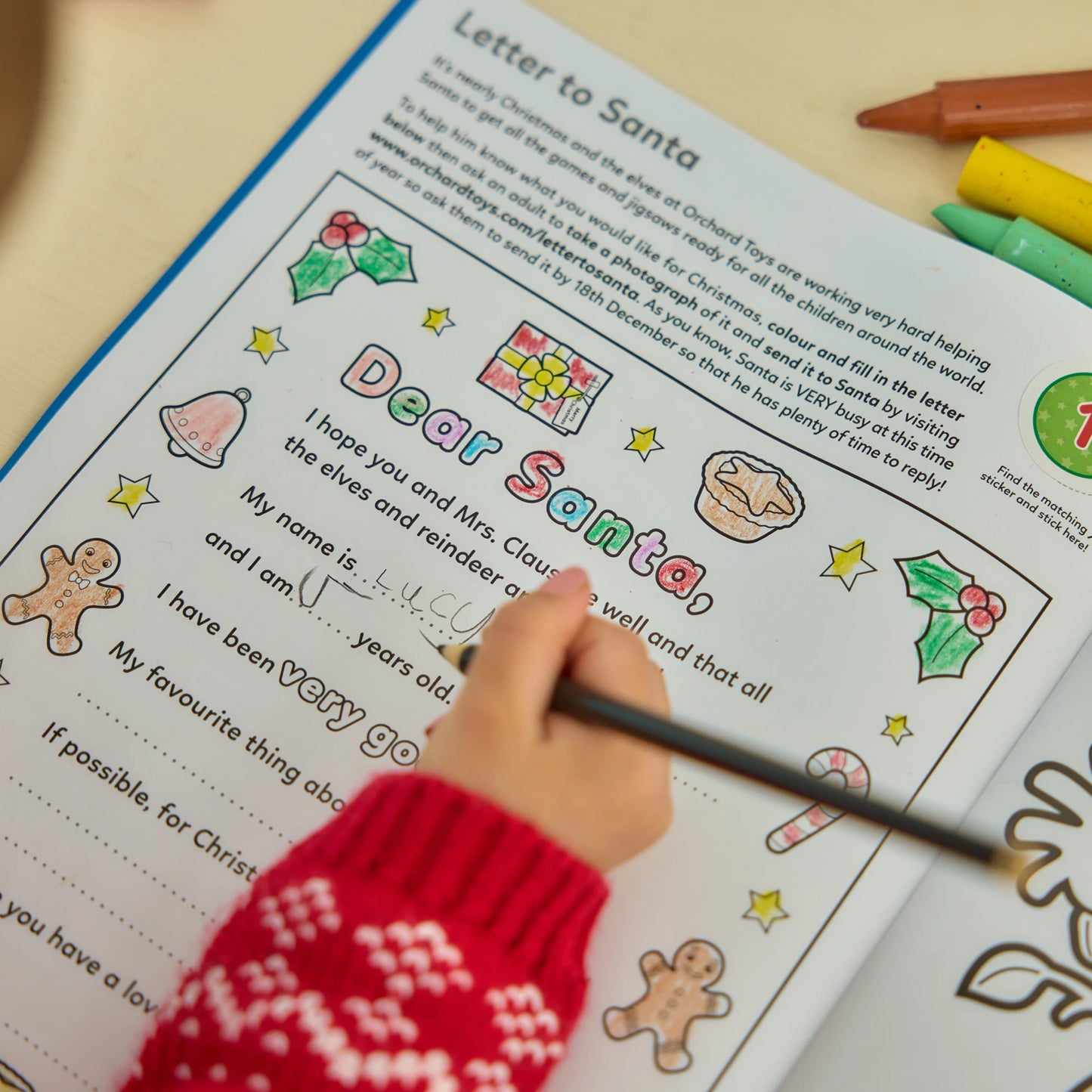 Orchard Toys Countdown to Christmas Activity Book 4