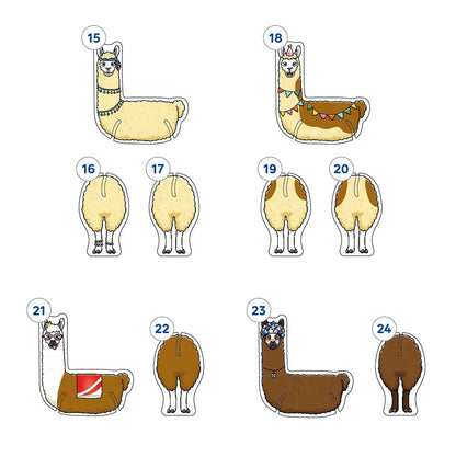 Orchard Toys Loopy Llamas Game Misplaced Pieces 1