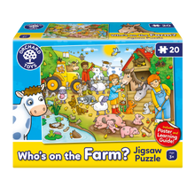 Orchard Toys Who's On The Farm? Jigsaw Puzzle 234