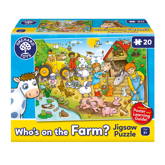 Orchard Toys Who's On The Farm? Jigsaw Puzzle 234