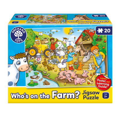 Orchard Toys Who's On The Farm? Jigsaw Puzzle 4