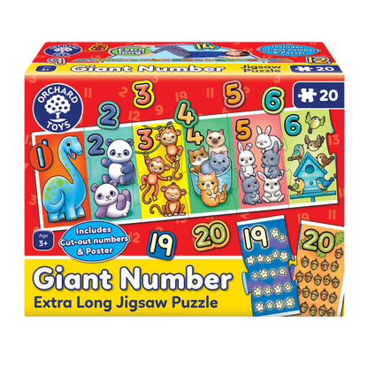 Orchard Toys Giant Number Jigsaw Puzzle 296