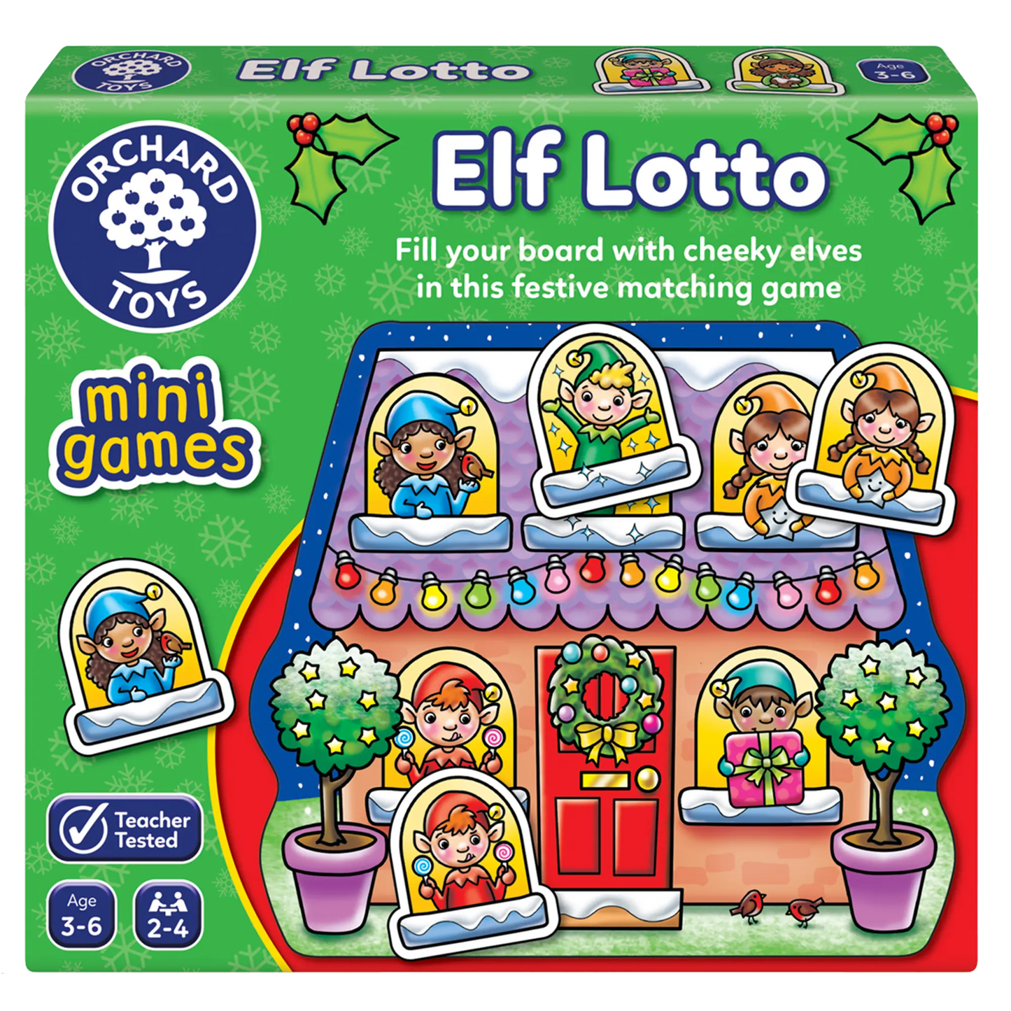 Orchard Toys Elf Lotto Mini Game 274