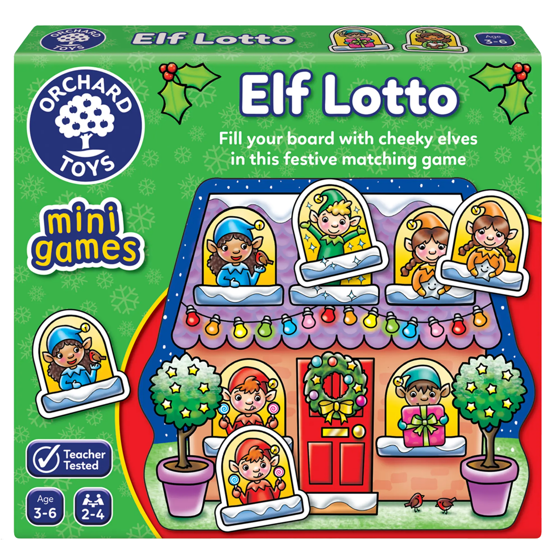 Orchard Toys Elf Lotto Mini Game 274