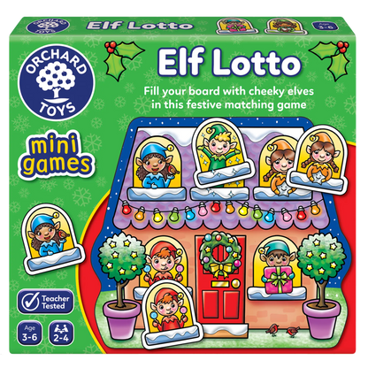 Orchard Toys Elf Lotto Mini Game 274