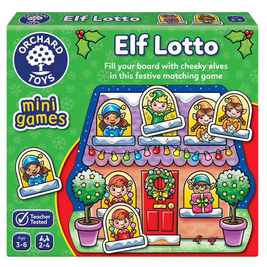 Orchard Toys Elf Lotto Mini Game 274