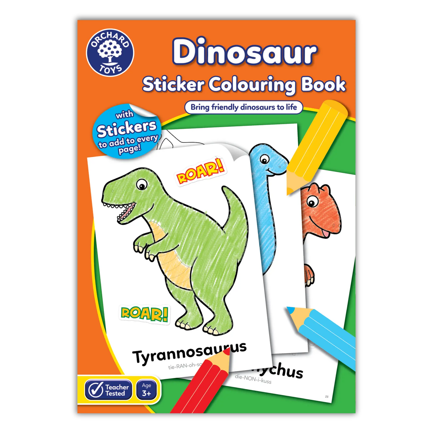 Orchard Toys Dinosaurs Colouring Book 17