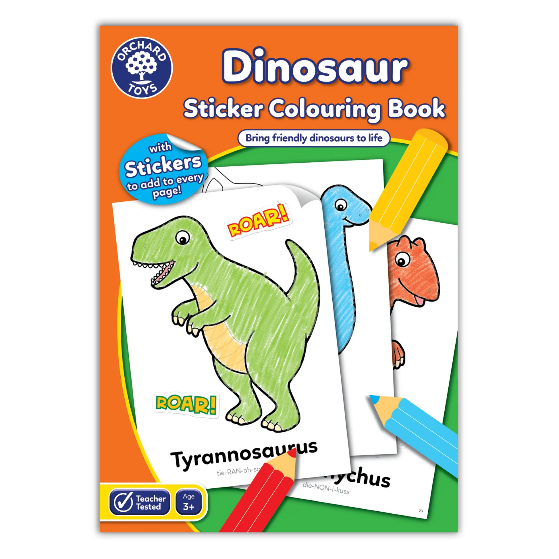 Orchard Toys Dinosaurs Colouring Book 17