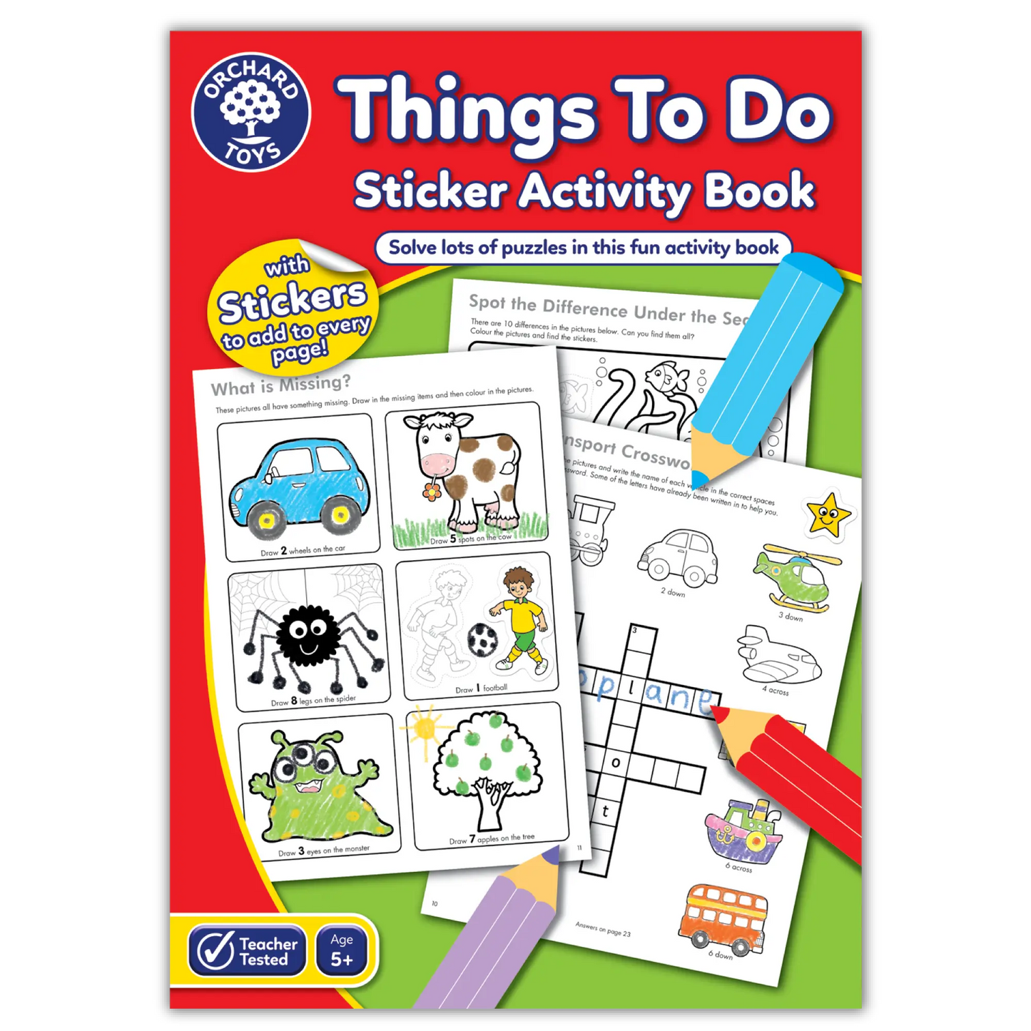Orchard Toys Things To Do Activity Book 6