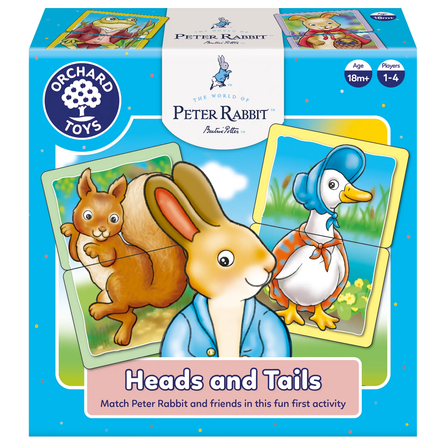 Orchard Toys Peter Rabbit™ Heads and Tails Game 297