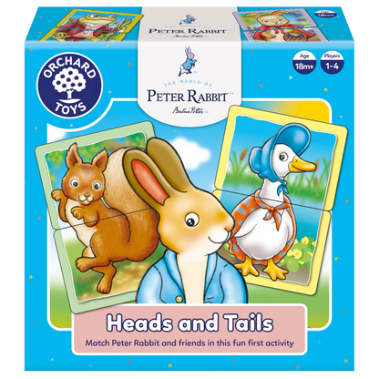 Orchard Toys Peter Rabbit™ Heads and Tails Game 297