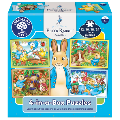 Orchard Toys Peter Rabbit™ 4-in-a-Box Puzzles 300