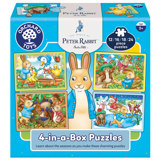 Orchard Toys Peter Rabbit™ 4-in-a-Box Puzzles 300