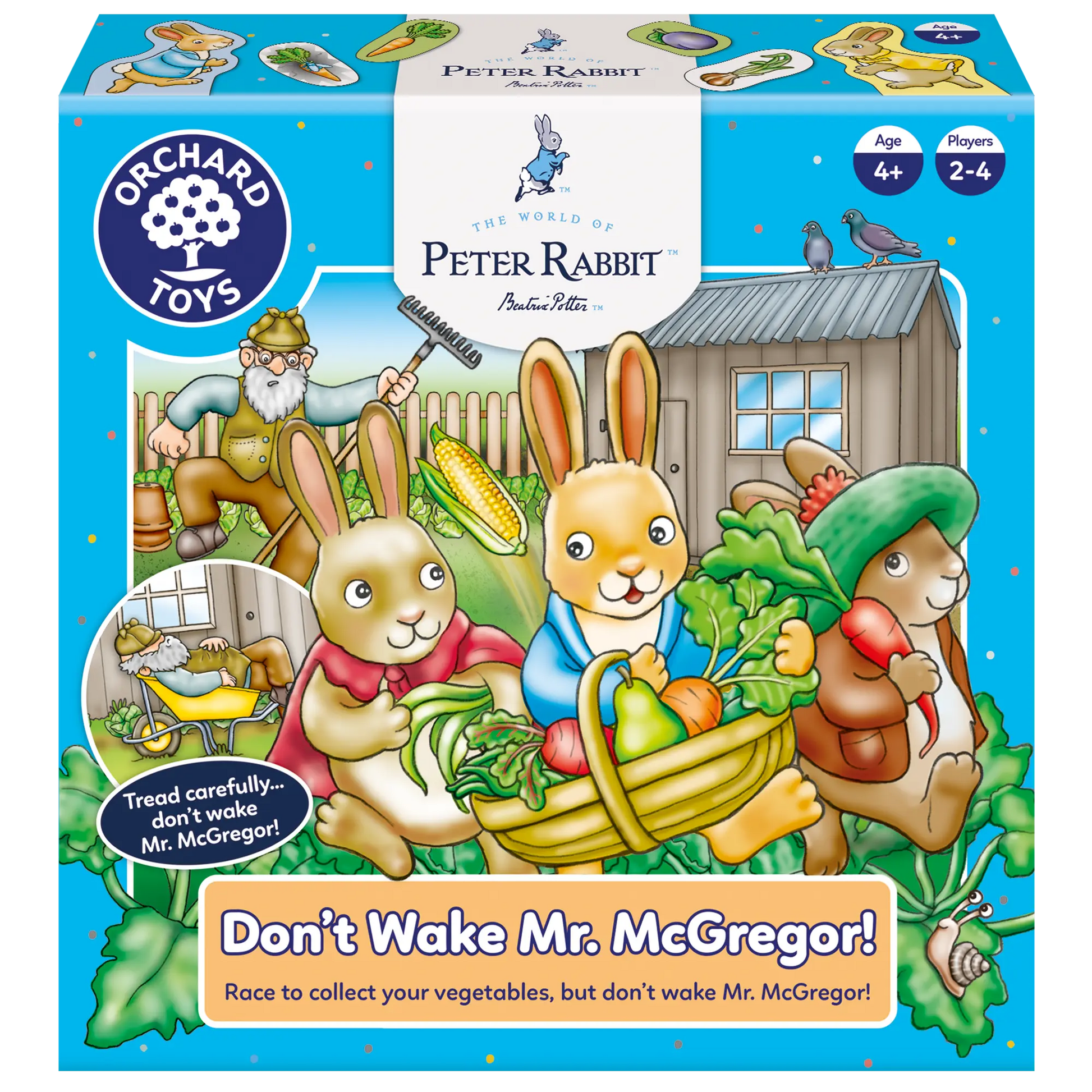 Orchard Toys Peter Rabbit™ Don’t Wake Mr. McGregor! Game 298