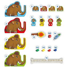 Orchard Toys Mammoth Maths Game Misplaced Pieces 196