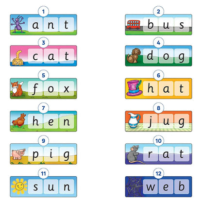 Orchard Toys Match and Spell Game Misplaced Pieces 197