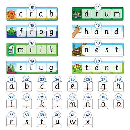 Orchard Toys Match and Spell Game Misplaced Pieces 1