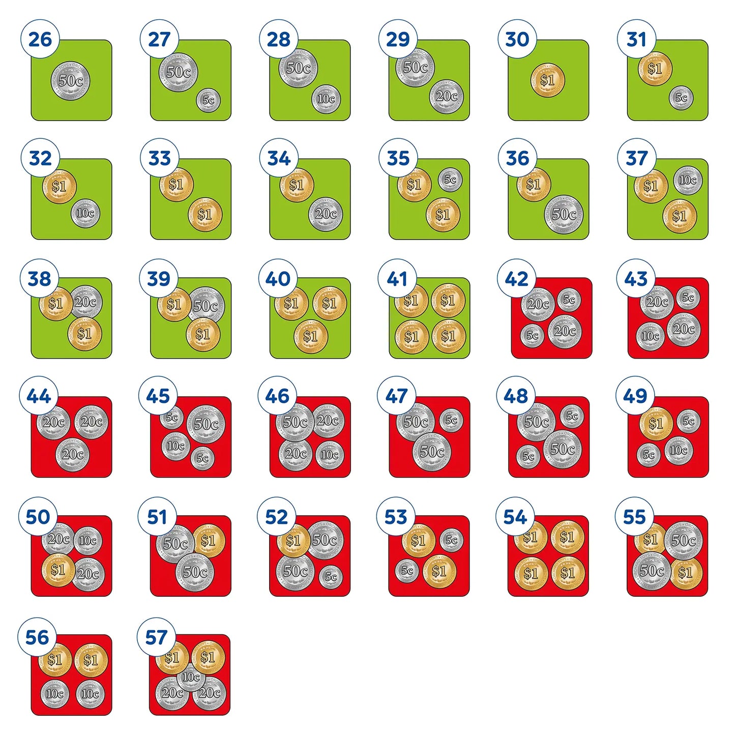 Orchard Toys Money Match Café International Game Misplaced Pieces 1